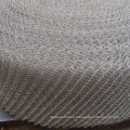 metal stainless steel knitted wire mesh monel nickel knitted wire mesh gas liquid filter mesh